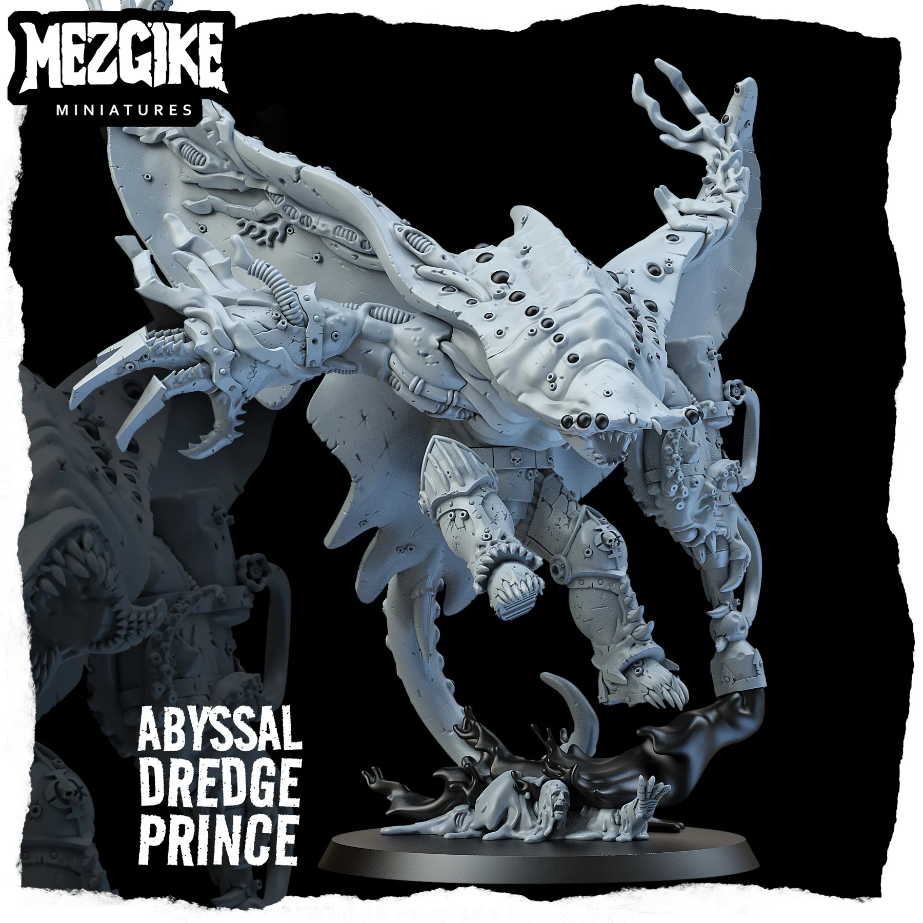 3D Printing Simulator - Abyssal dredge prince, Plague Figure, Space