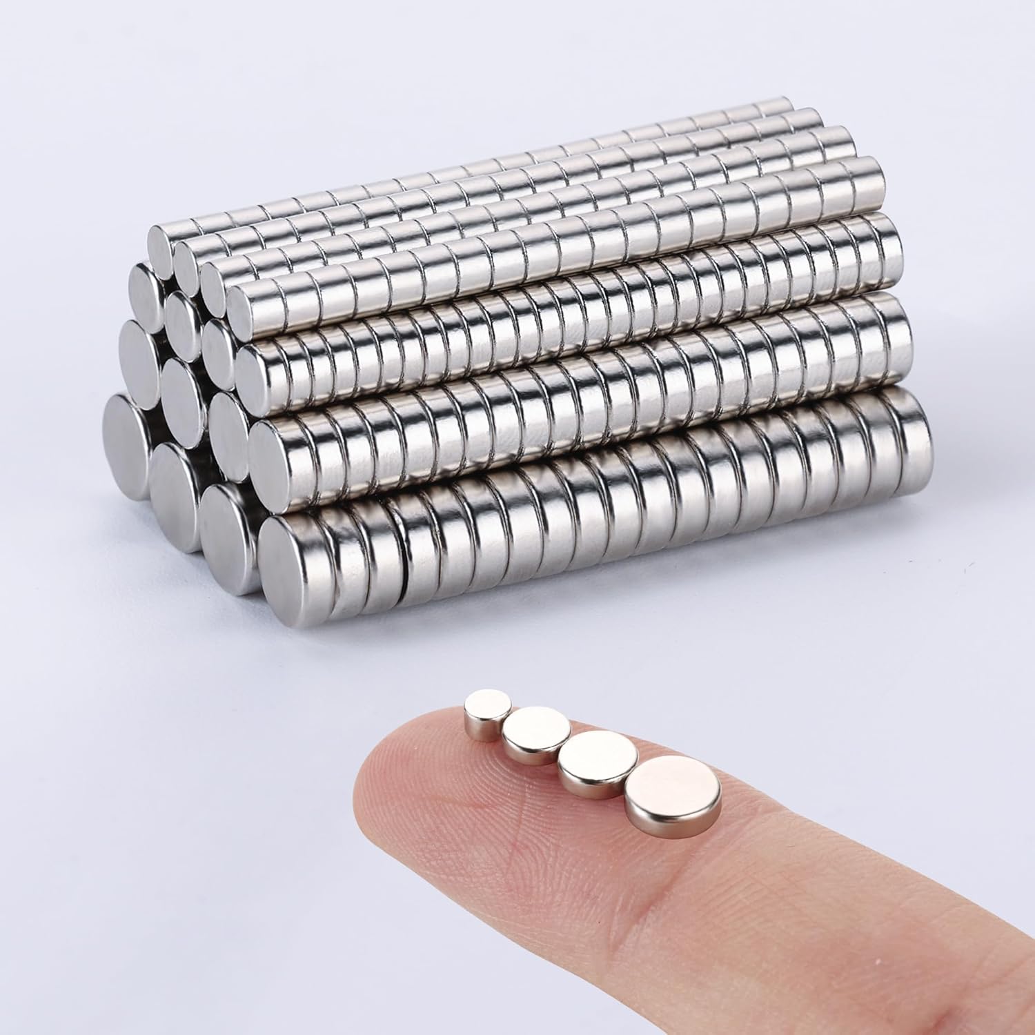 3D Printing Glue Stick - Tiny Magnets, 4 Different Size,Small Magnets,