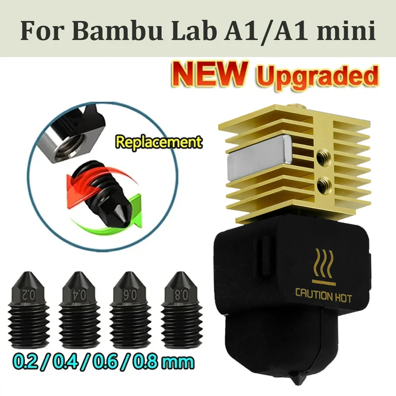 3D Printing Bambu Lab A1 - New Hotend For Bambu Lab A1