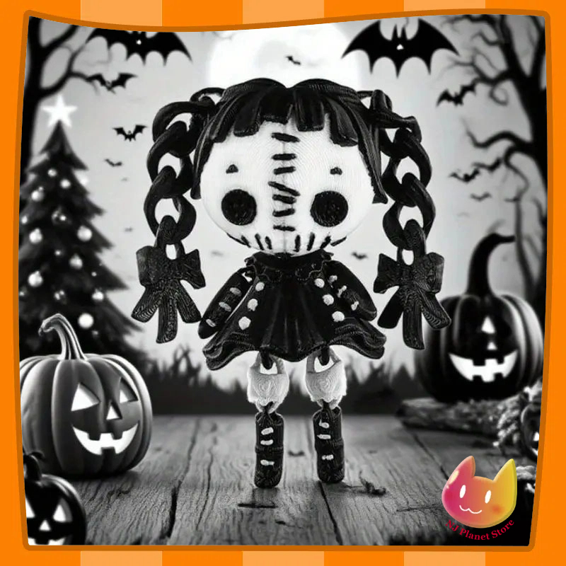 3D Printing Xmas - 3D Printed Toy Alice Terror Doll