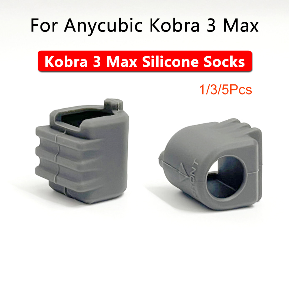 Silicone Sock Hotend - 1/3/5Pcs Silicone Sleeve for Anycubic Kobra