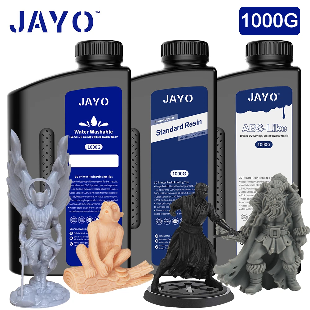 3D Printing Uv Resin - JAYO 3D Resin 1KG standard/ABS-like/Water wash