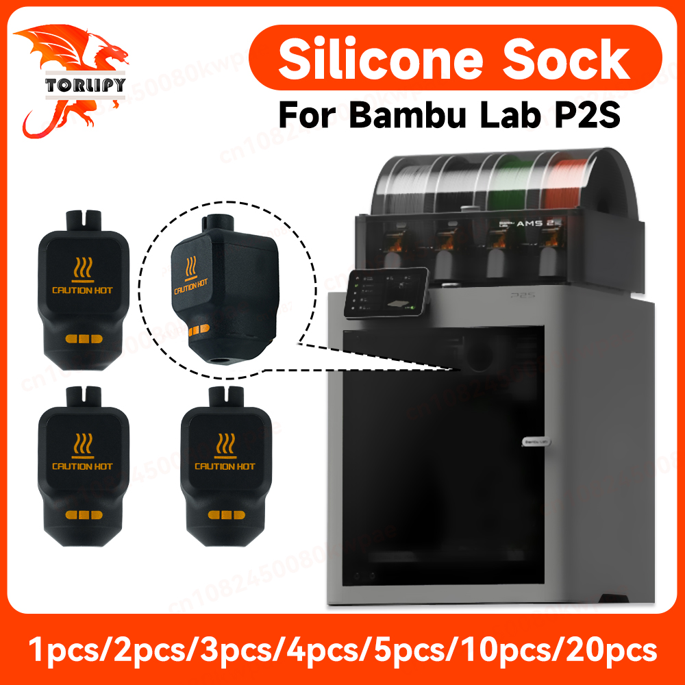 For Bambu Lab P2S Hotend Silic - Silicone Sock Hotend recension och pris