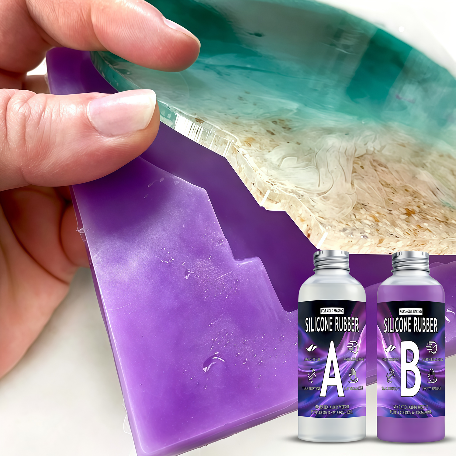 Platinum-cured liquid silicone - 3D Printing App recension och pris