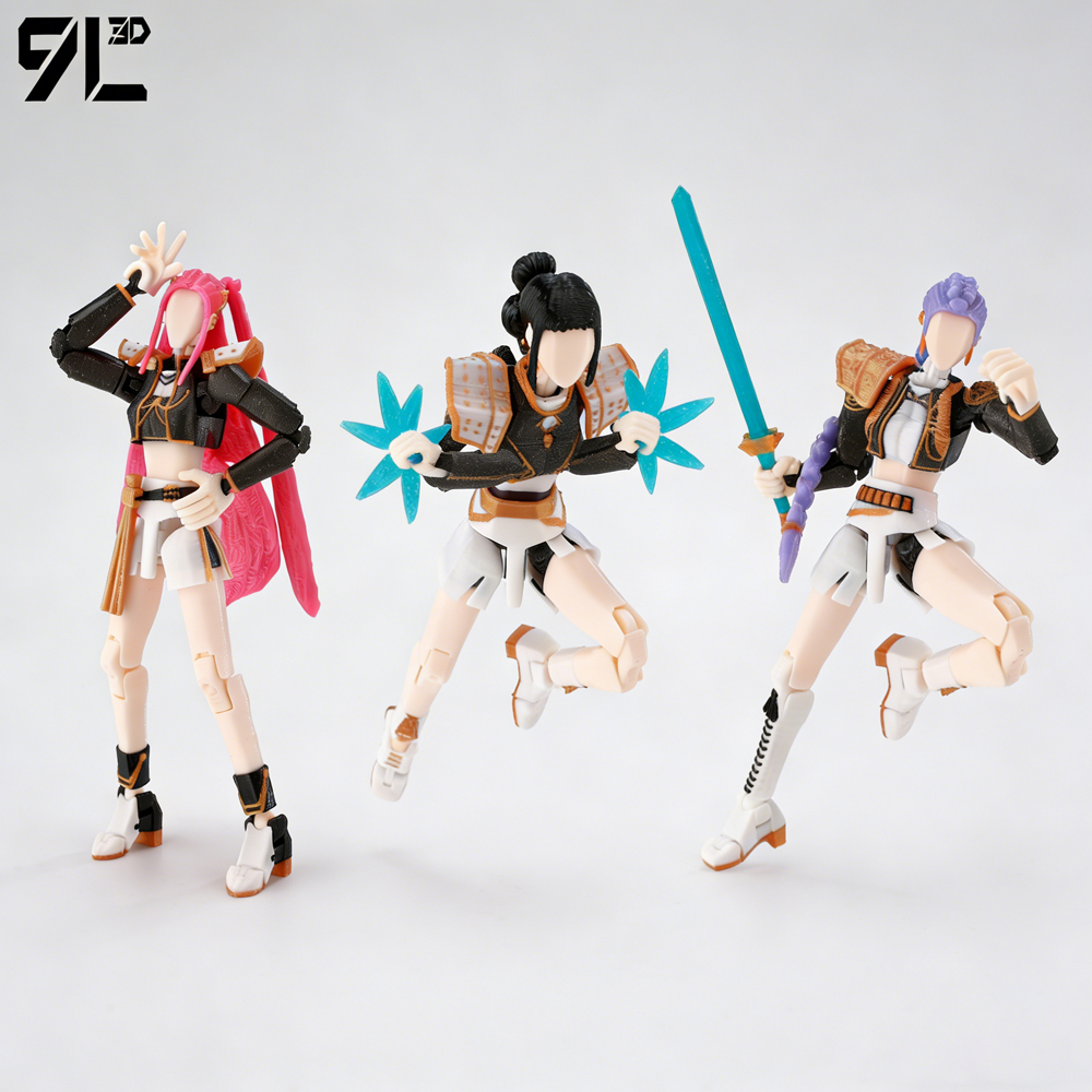 9L3D Printe Games  Series Luck - 3D Printing Gundam recension och pris