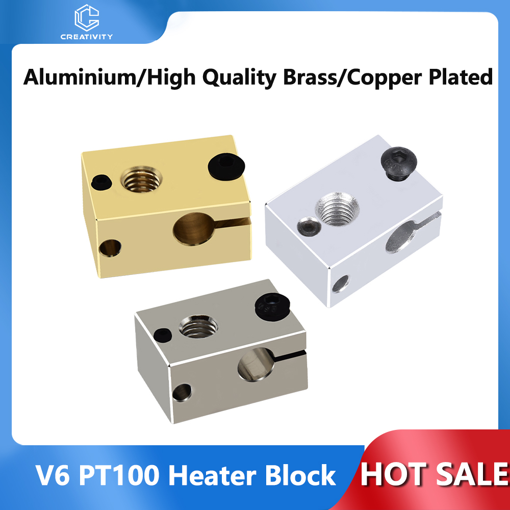 High Quality V6 PT100 Heater B - Silicone Sock Hotend recension och pris