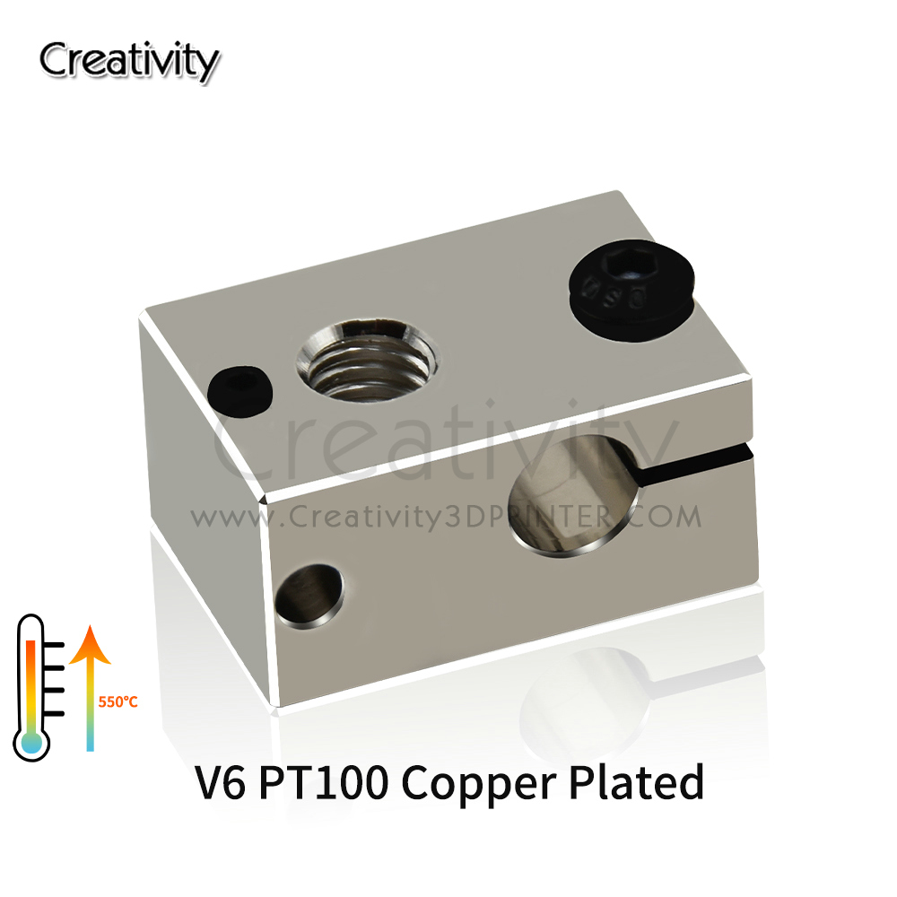High Quality V6 PT100 Heater B - Silicone Sock Hotend recension och pris
