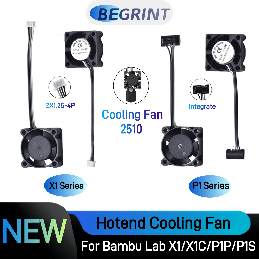 2510 Fan For Bambu Lab X1/P1 H - 3D Printing Bambu Lab A1 recension och pris