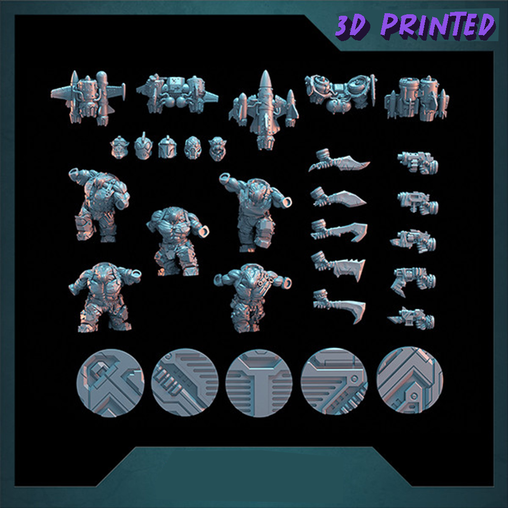 Rocket Orcs  Armour Miniature, - 3D Printing Simulator recension och pris