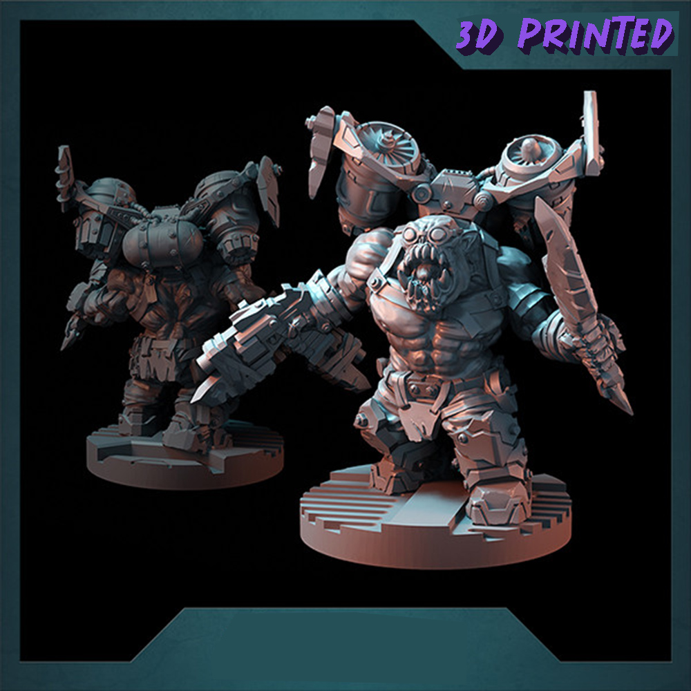 Rocket Orcs  Armour Miniature, - 3D Printing Simulator recension och pris