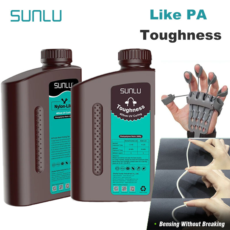 SUNLU 1KG Nylon-Like/Toughness - 3D Printing Uv Resin recension och pris