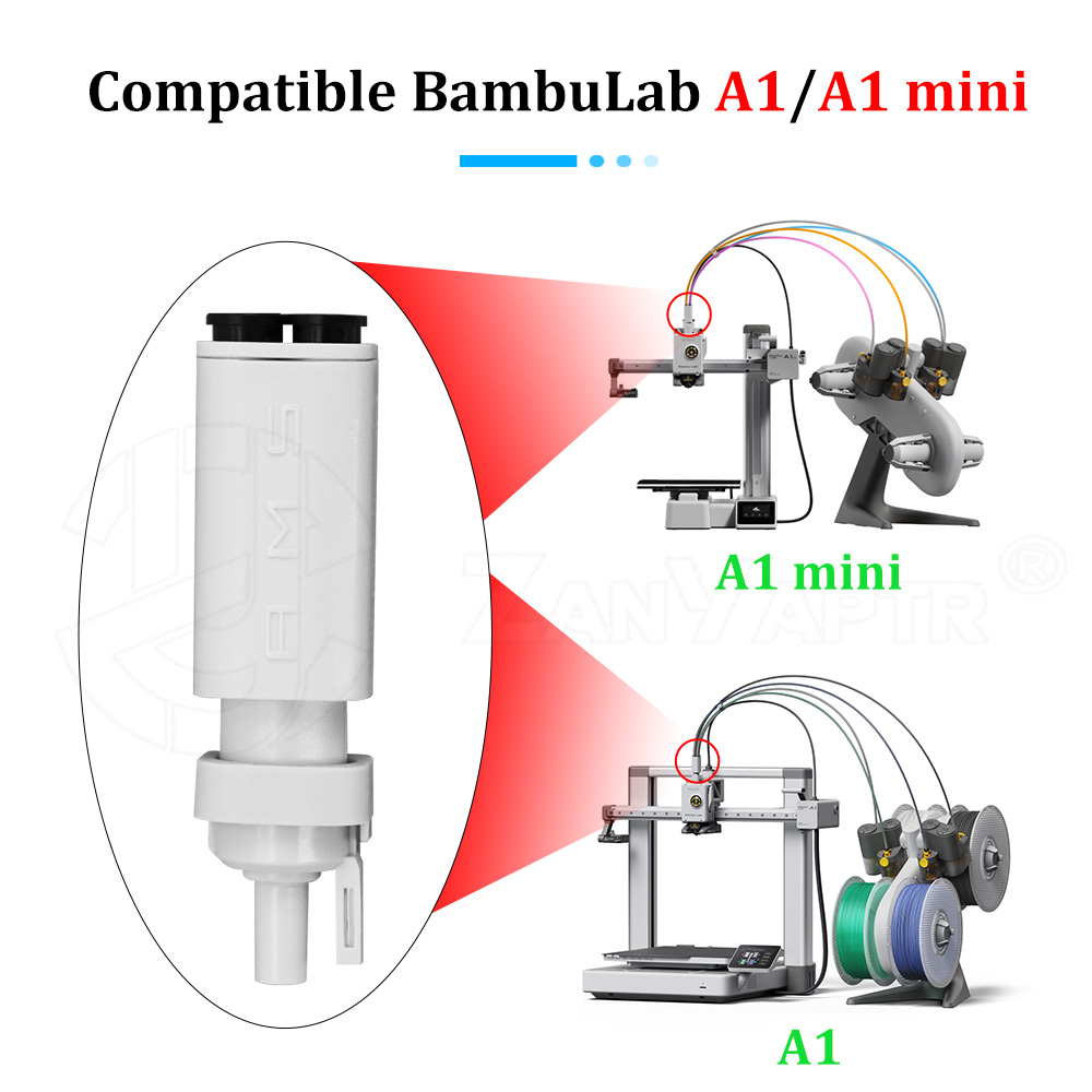 AMS Lite Filament Hub For Bamb - 3D Printing Bambu Lab A1 recension och pris