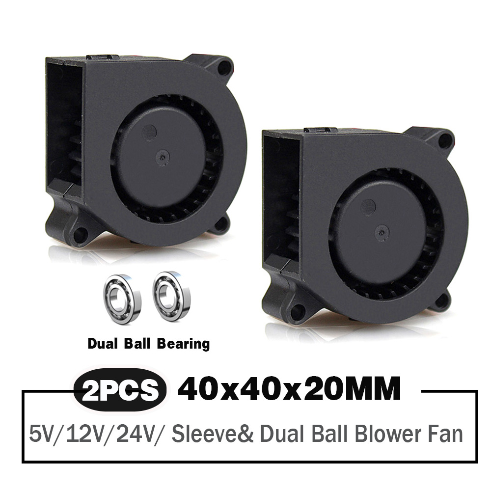 2 Pieces 40mm Blower Fan 4020  - Cooling Fan 40Mm 3D recension och pris