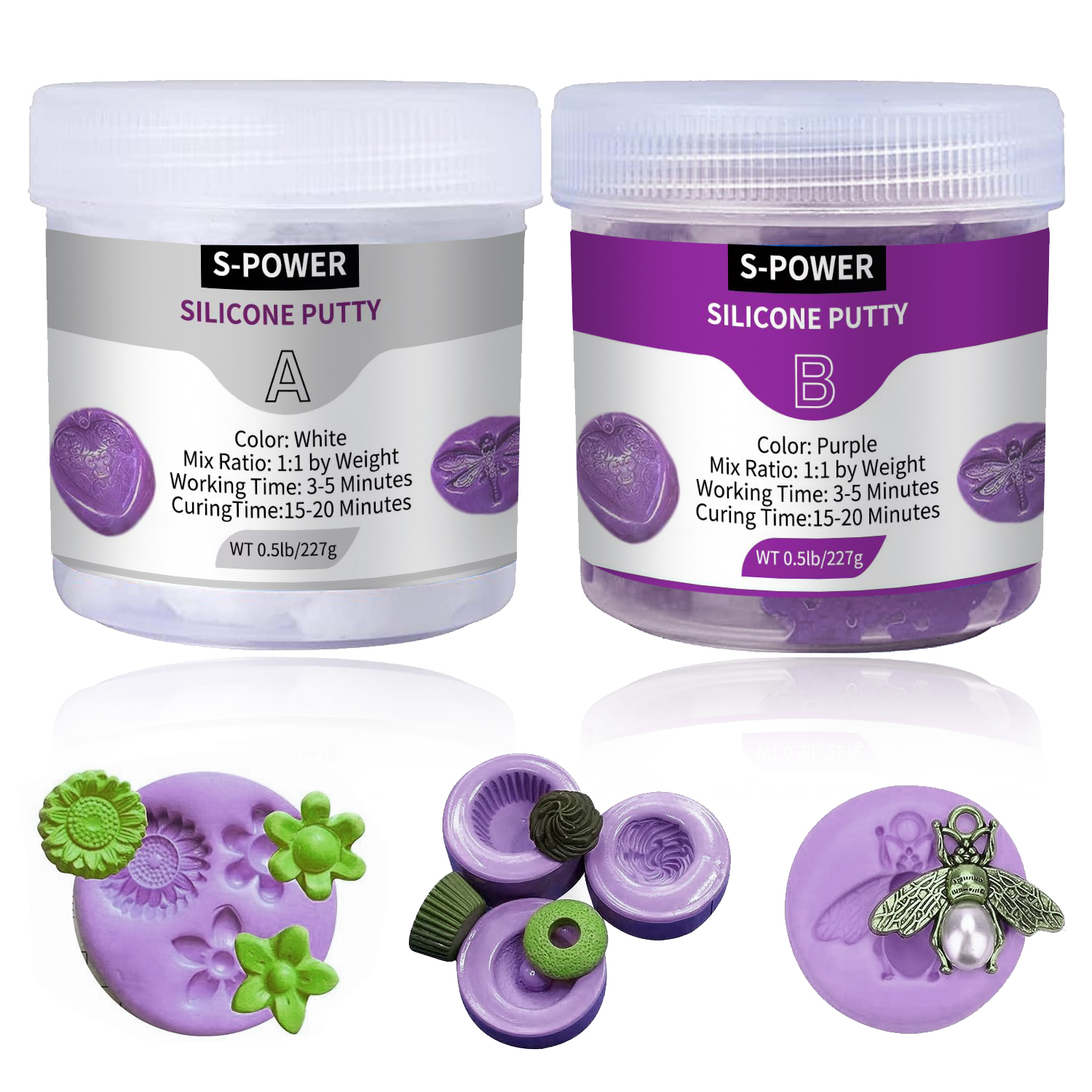 DIY Silicone Molding Putty Kit - 3D Print Isopropyl Alcohol recension och pris