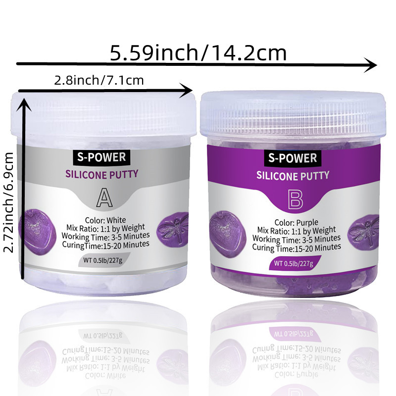 DIY Silicone Molding Putty Kit - 3D Print Isopropyl Alcohol recension och pris