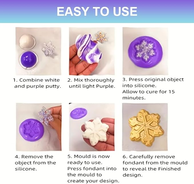 DIY Silicone Molding Putty Kit - 3D Print Isopropyl Alcohol recension och pris