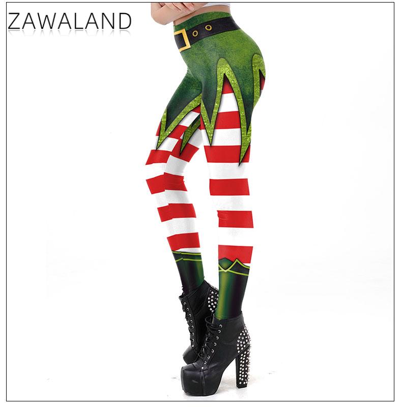 Zawaland Christmas Yoga Leggin - 3D Printing Xmas recension och pris
