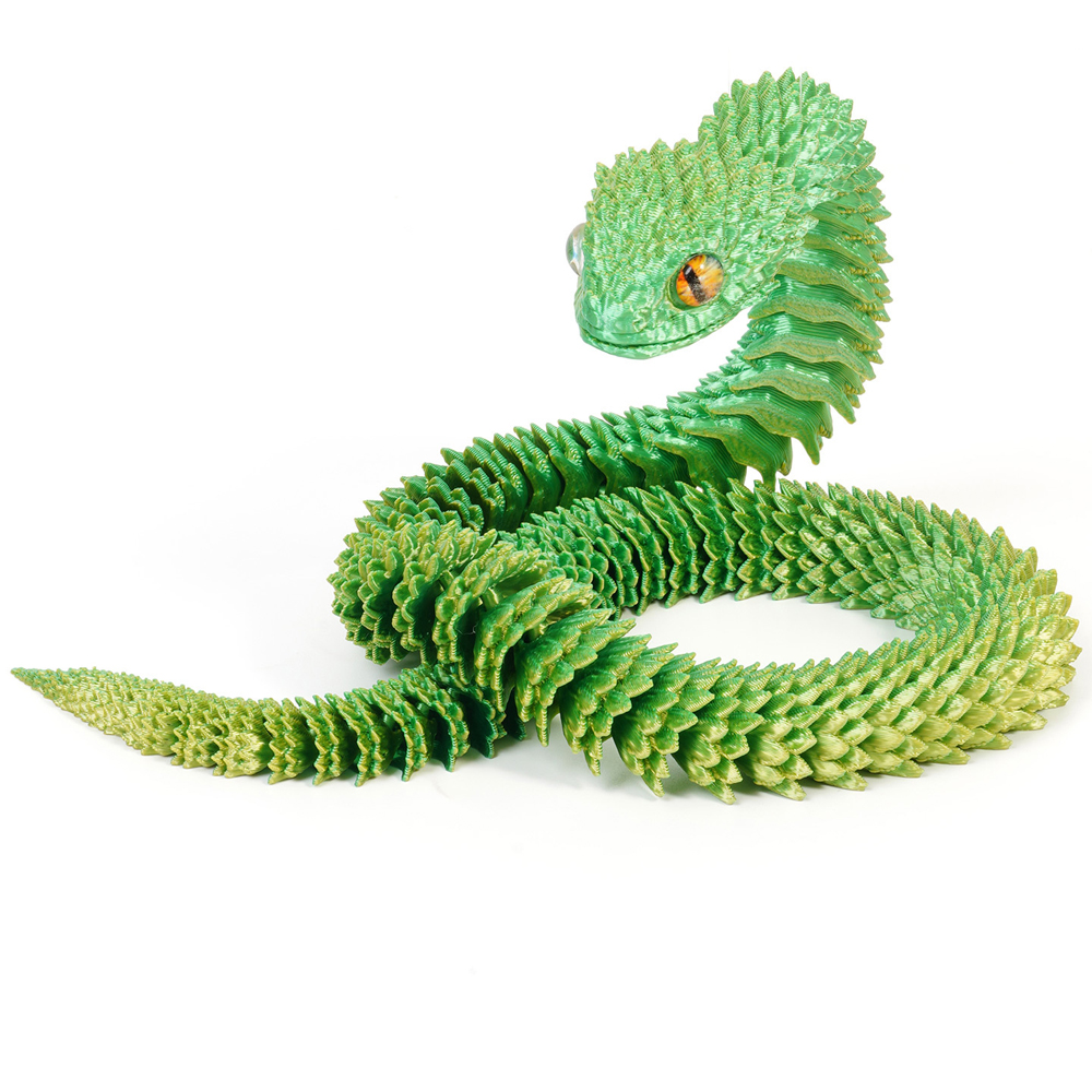 Realistic 3D Printed Snake Toy - 3D Printing Simulator recension och pris