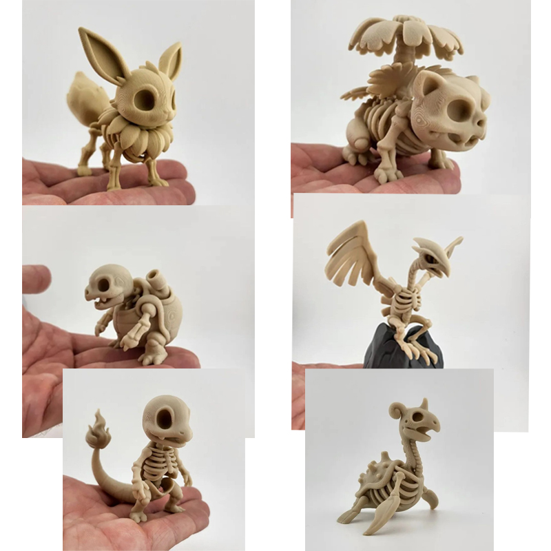 Pokémon Fossil Bone Model Eeve - 3D Printing Gundam recension och pris