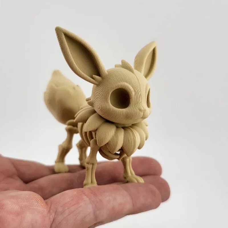 Pokémon Fossil Bone Model Eeve - 3D Printing Gundam recension och pris