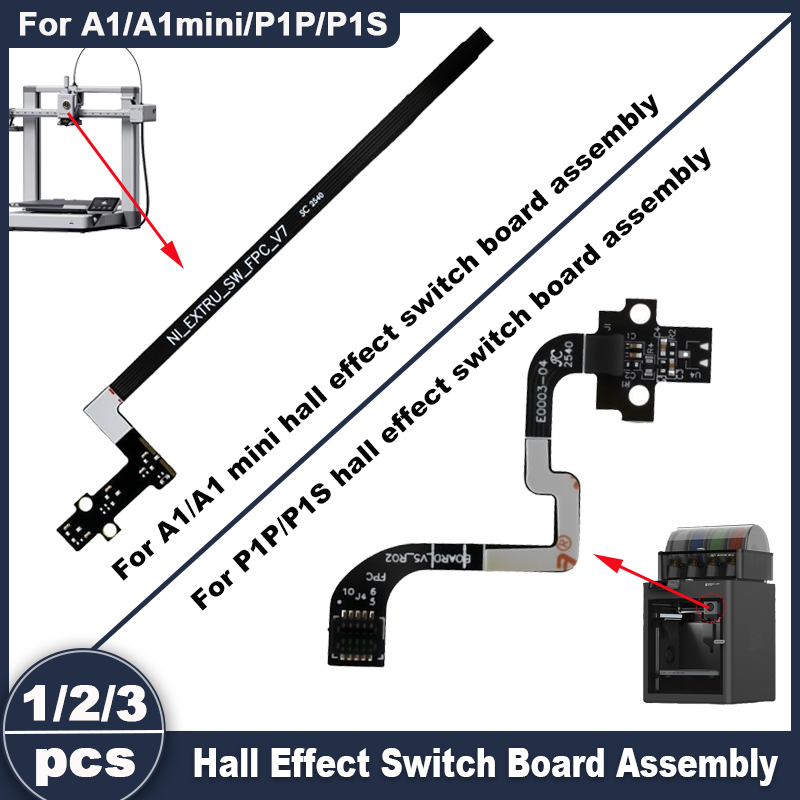 For A1/A1mini/P1P/P1S Hall Swi - 3D Printing Industry recension och pris