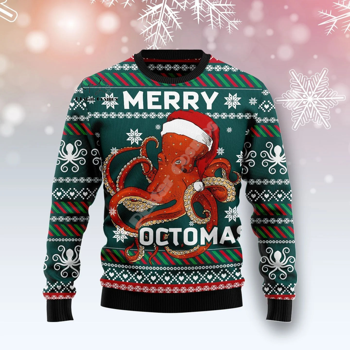 Christmas Ugly Knitted Sweater - 3D Printing Xmas recension och pris
