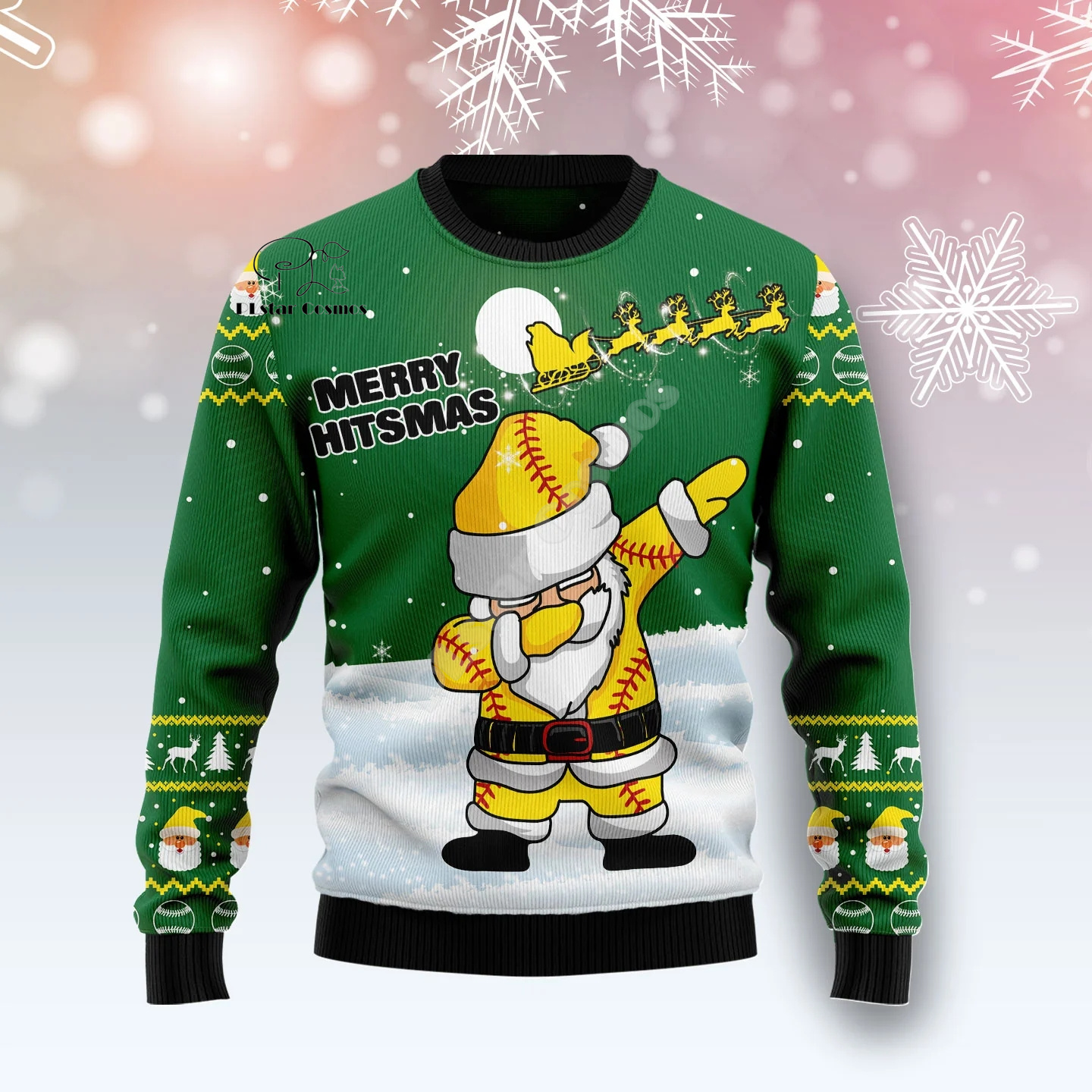 Christmas Ugly Knitted Sweater - 3D Printing Xmas recension och pris
