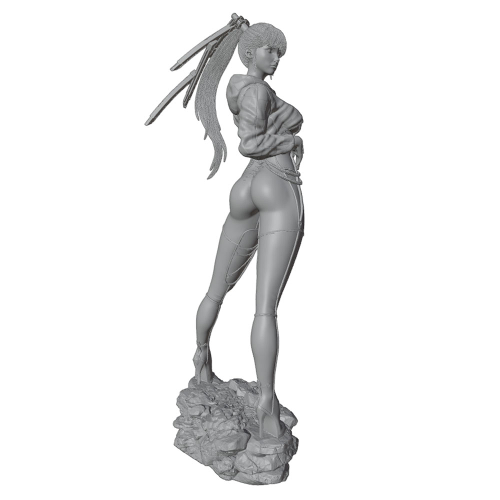 75/100/120/150mm Sexy Girl Res - 3D Printing App recension och pris
