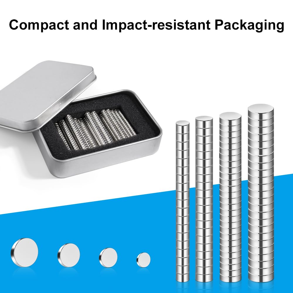 Tiny Magnets, 4 Different Size - 3D Printing Glue Stick recension och pris