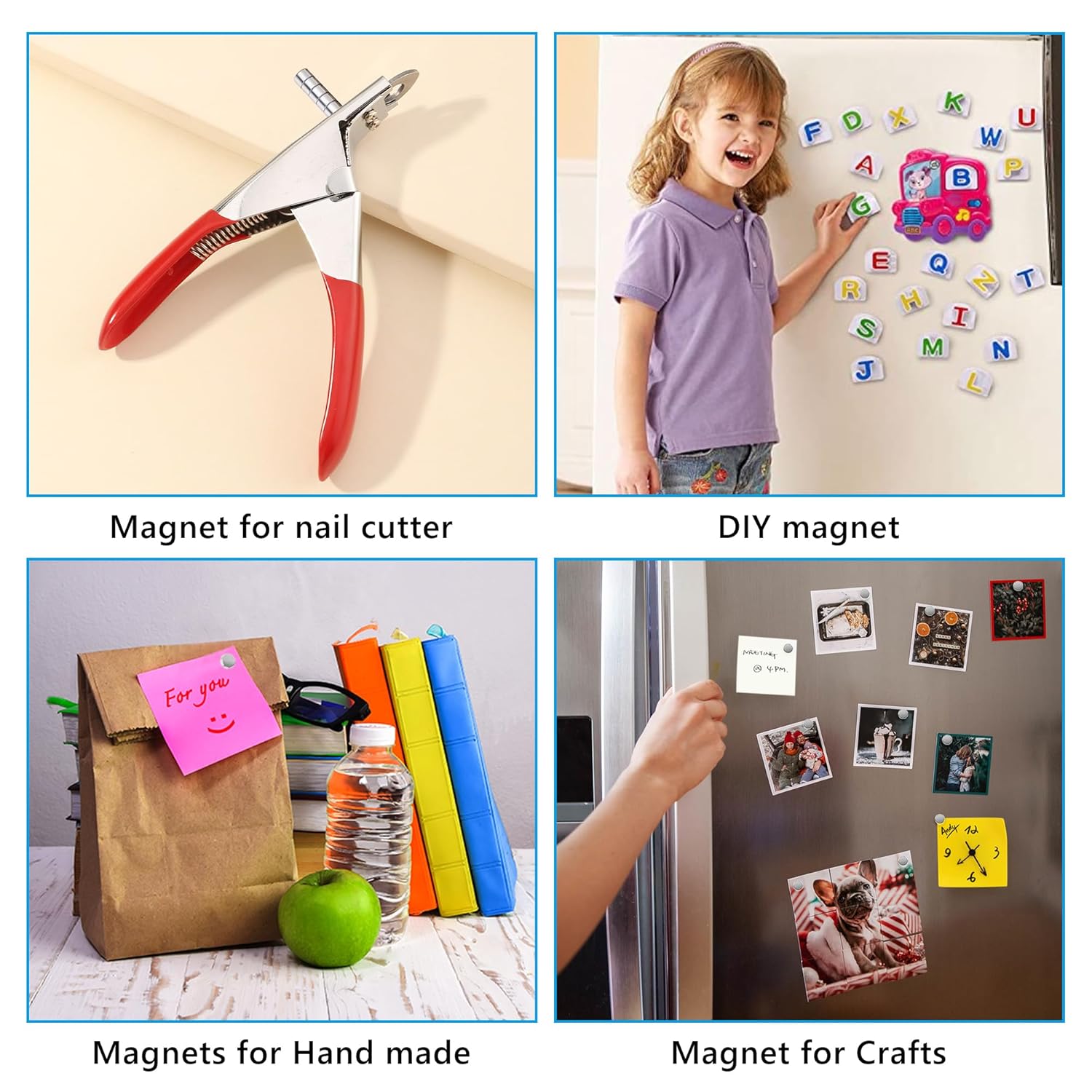 Tiny Magnets, 4 Different Size - 3D Printing Glue Stick recension och pris