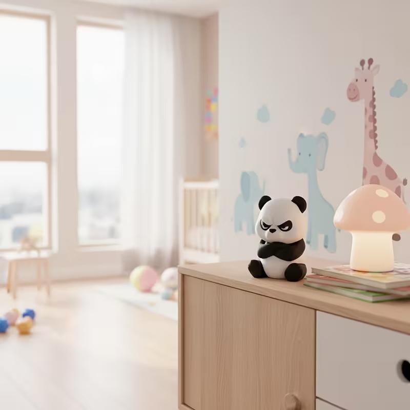 1pc 3D Printed Angry Panda Fig - 3D Printing App recension och pris