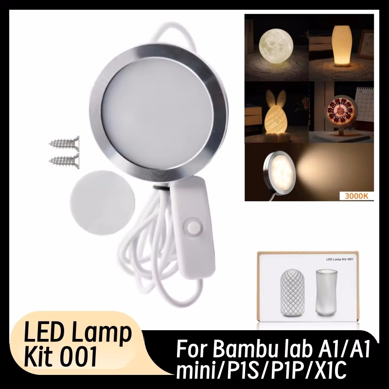 3D Printer  Model LED Lamp For - 3D Printing Bambu Lab A1 recension och pris
