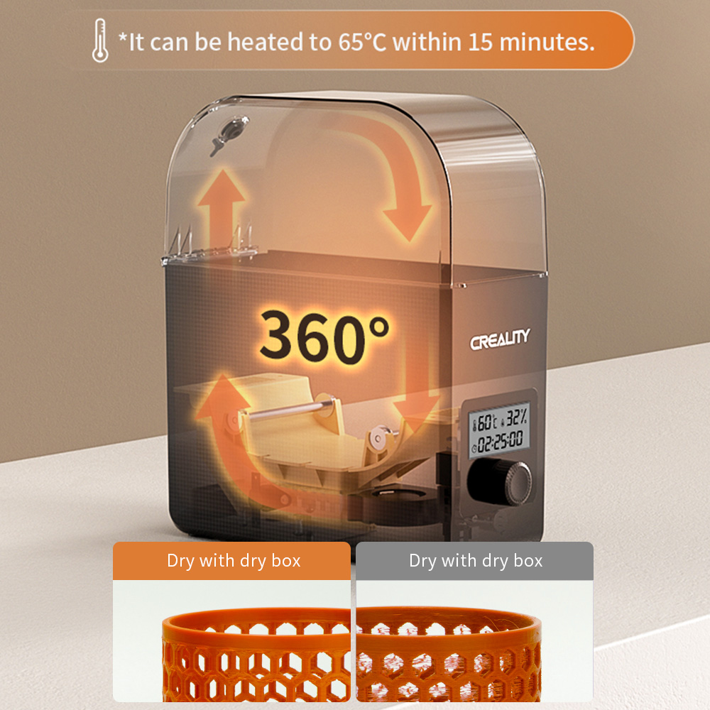 Creality Filament Dryer Upgrad - 3D Printing Glue Stick recension och pris