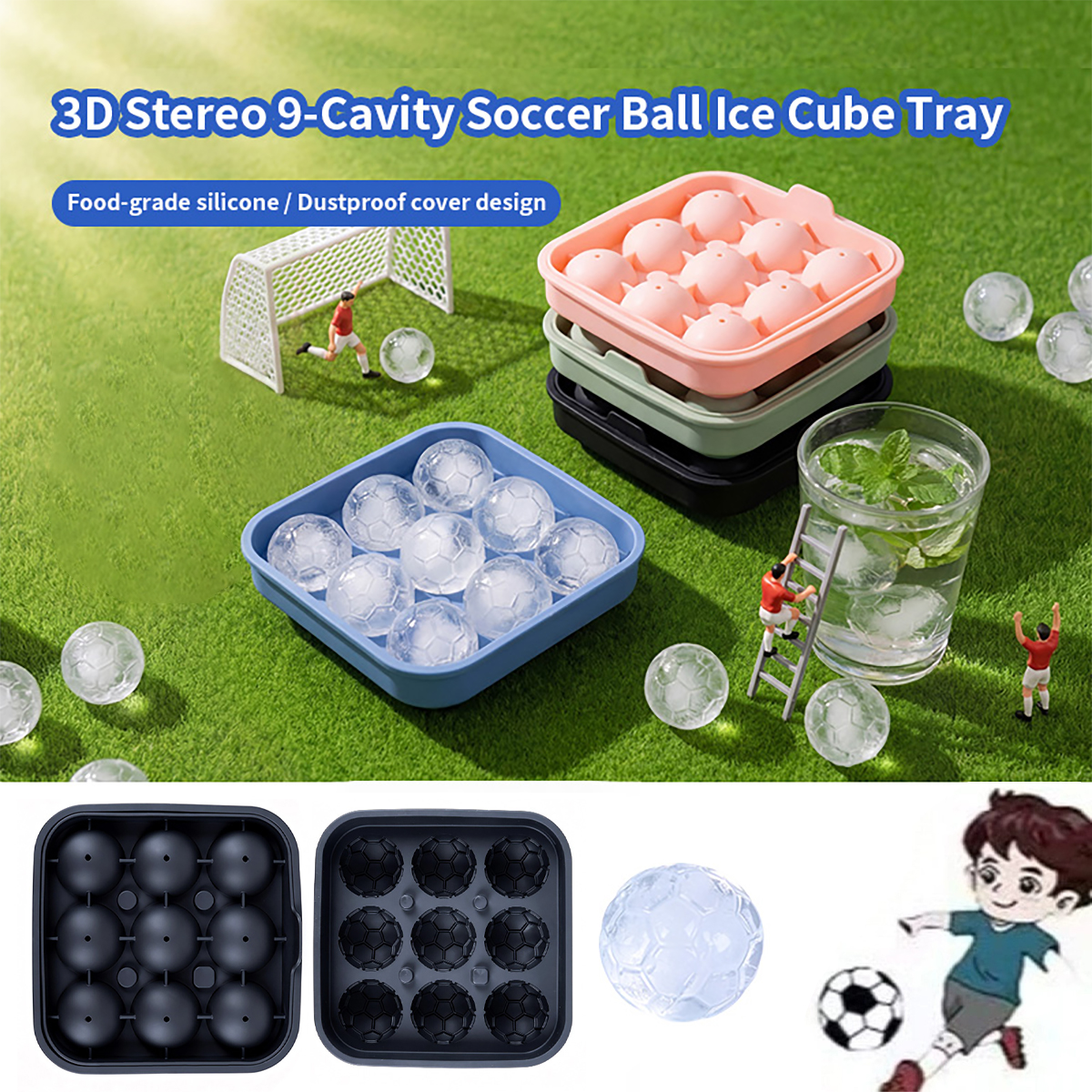 1Pcs Football-Themed Silicone  - 3D Printing Gundam recension och pris