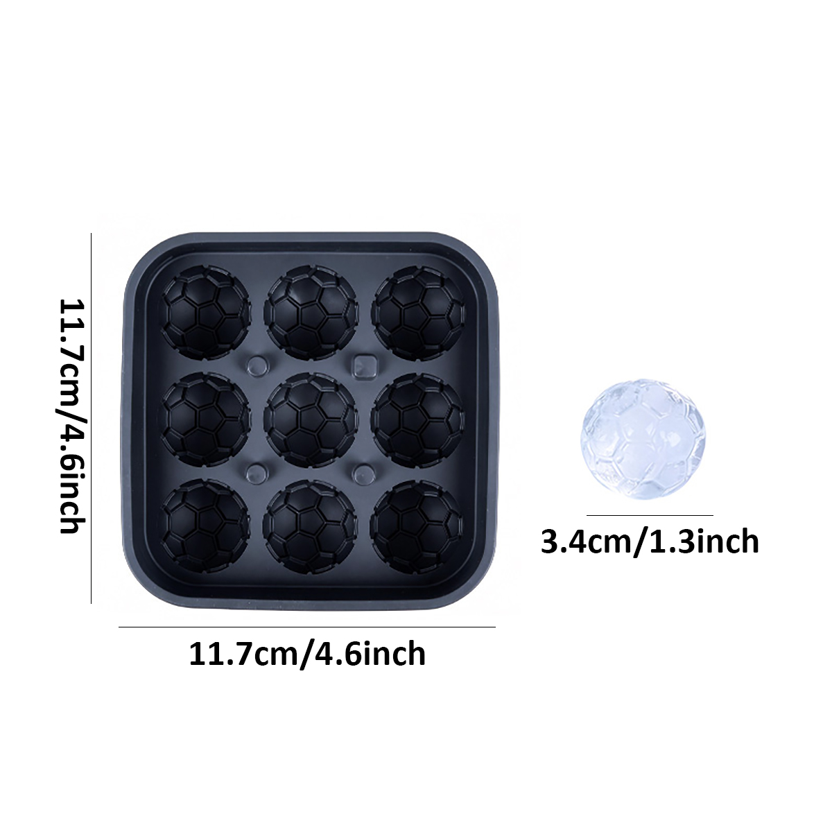 1Pcs Football-Themed Silicone  - 3D Printing Gundam recension och pris