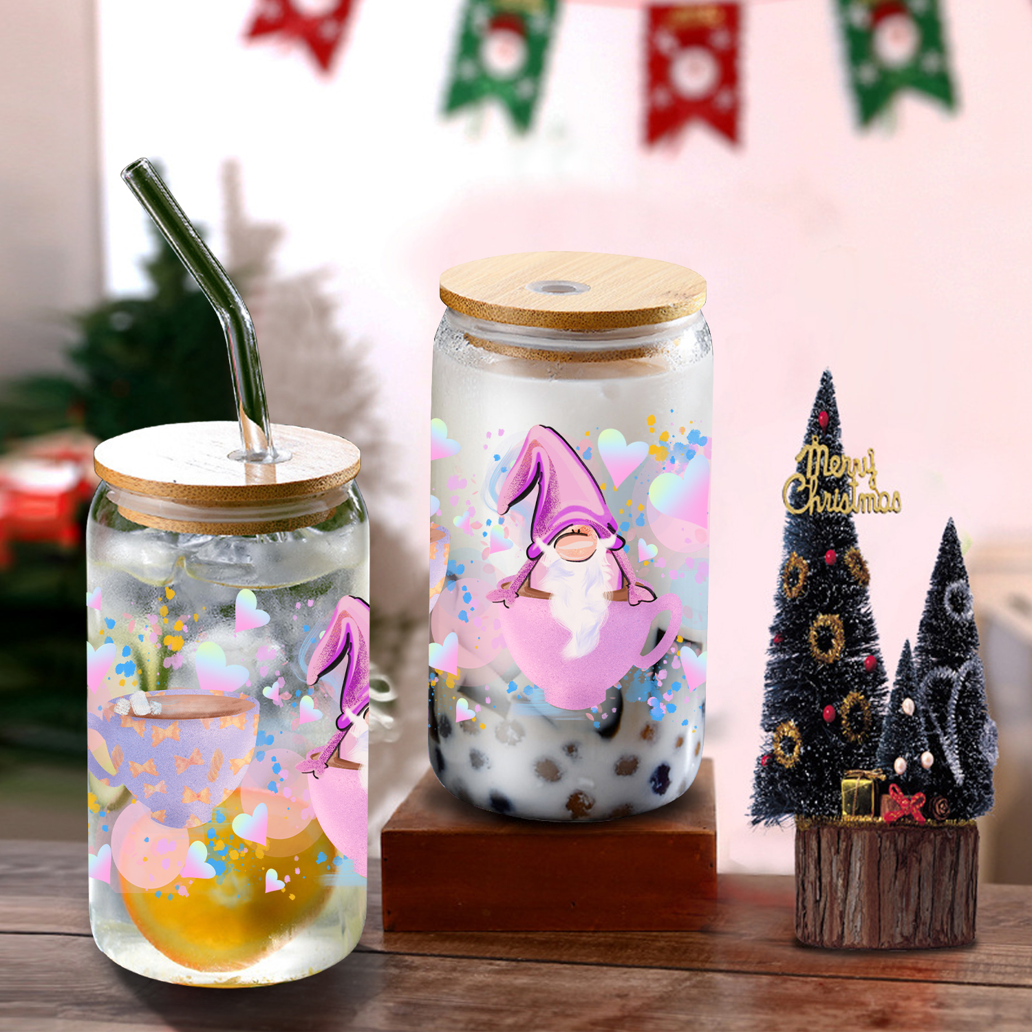 1pc,Gingerbread House Pattern  - 3D Printing Xmas recension och pris