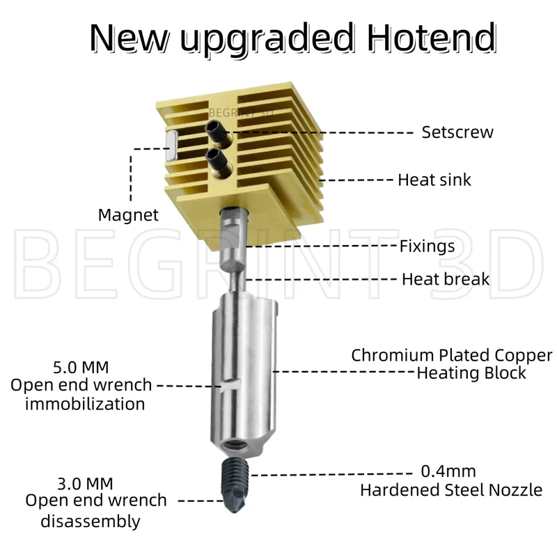 New Hotend For Bambu Lab A1 mi - 3D Printing Bambu Lab A1 recension och pris