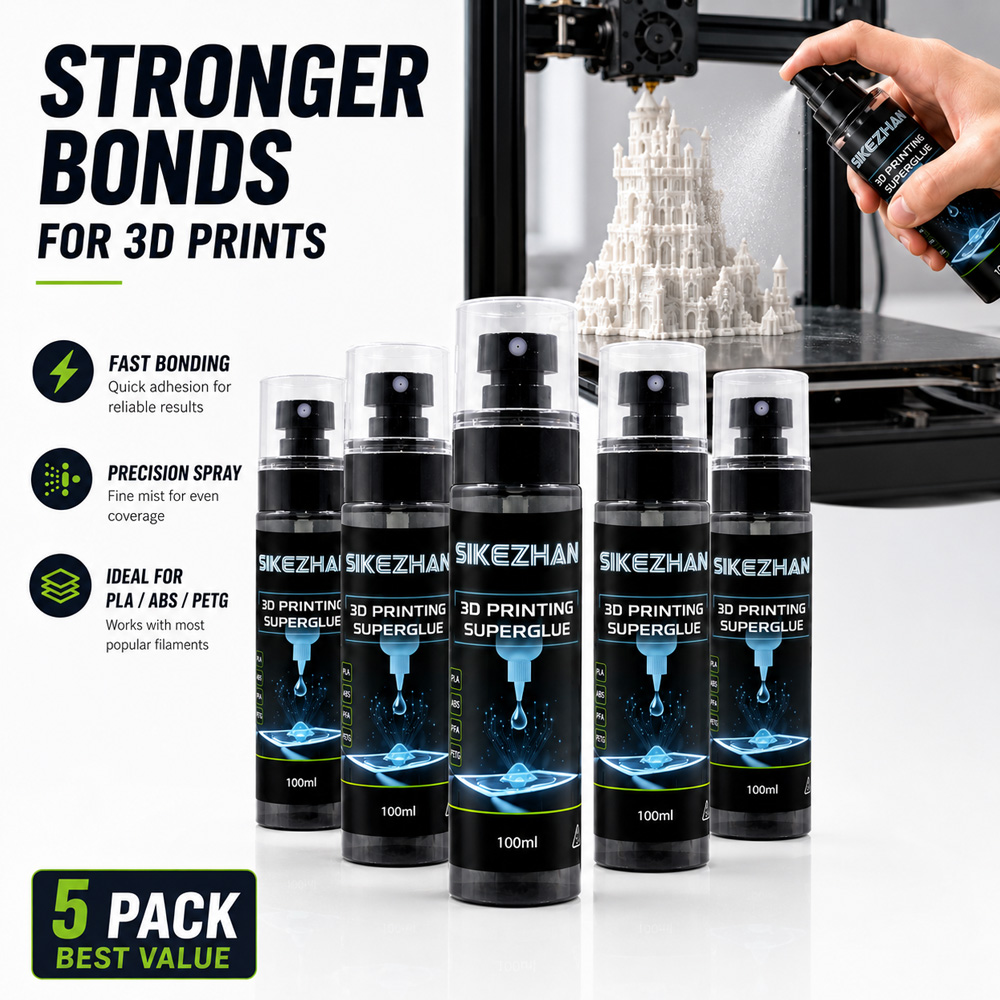 5Pcs 3D Printer Adhesive Spray - 3D Printing Industry recension och pris