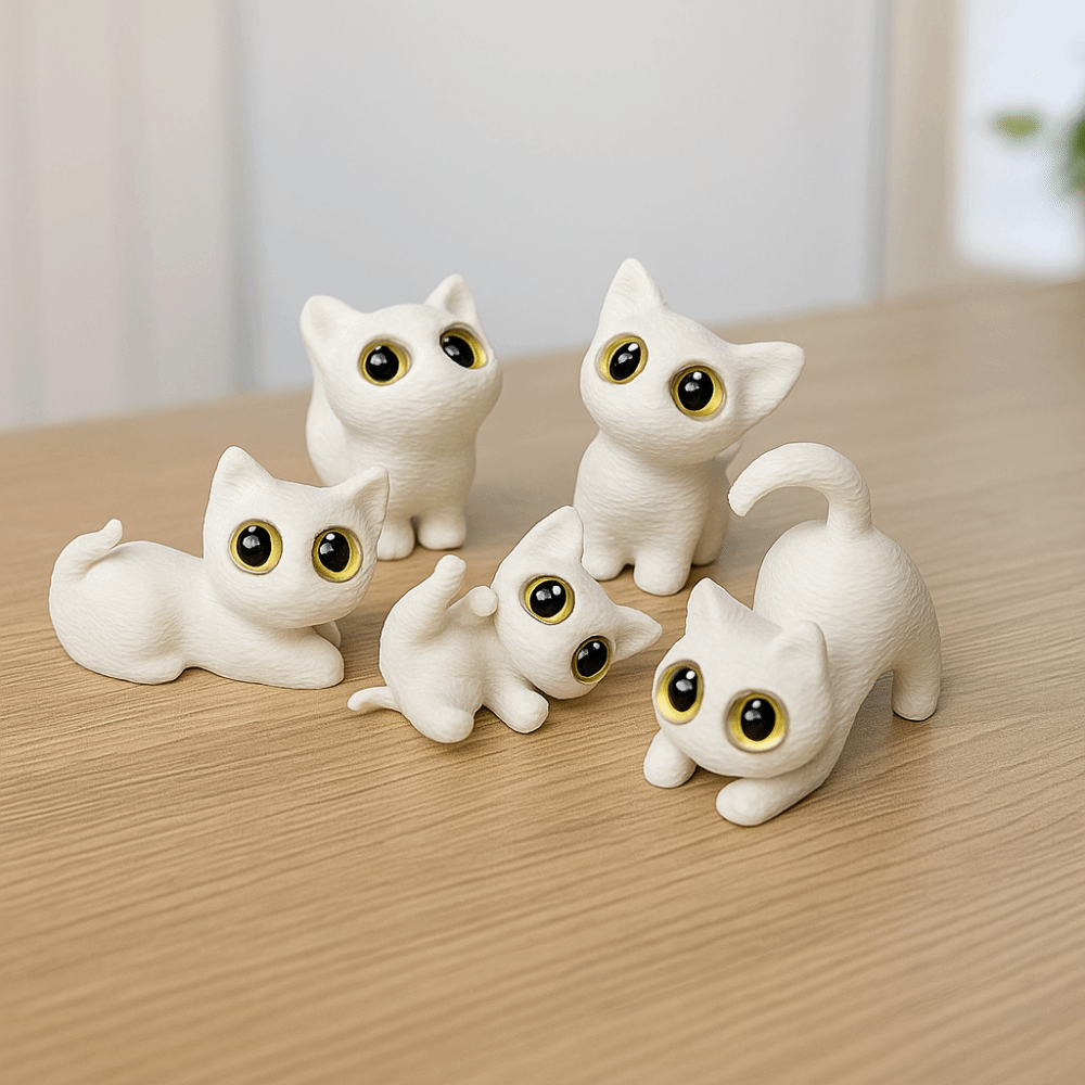 PLA Halloween Cat Anime Figure - 3D Printing Simulator recension och pris