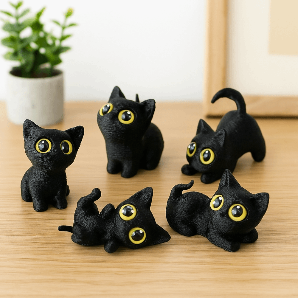 PLA Halloween Cat Anime Figure - 3D Printing Simulator recension och pris