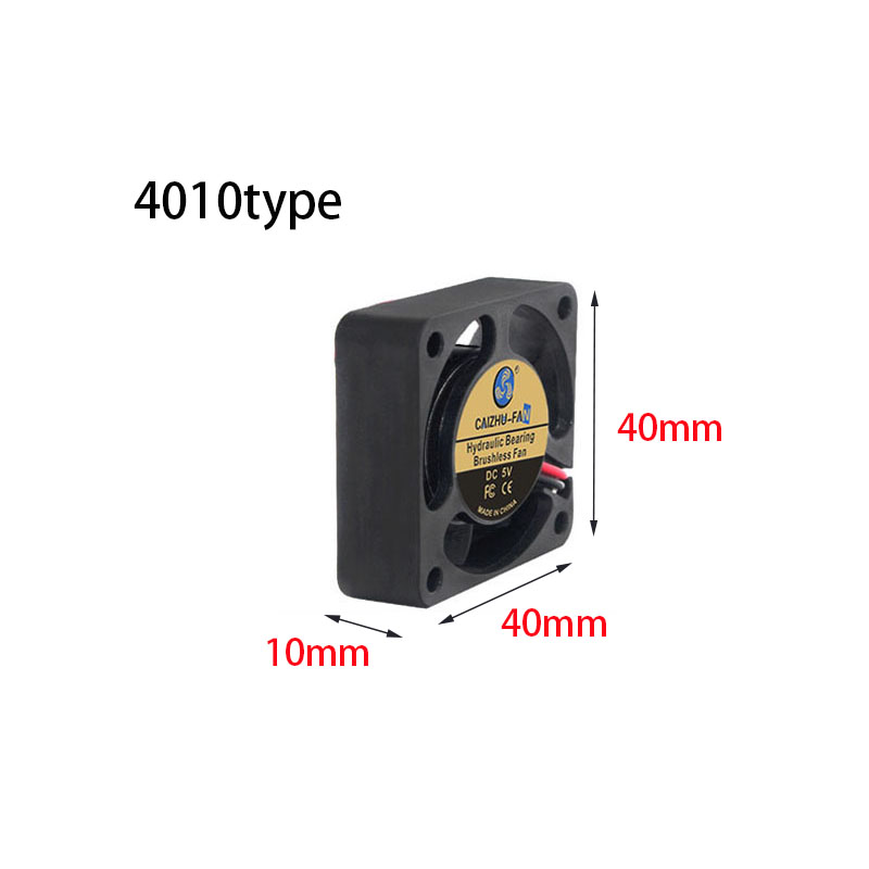 4010 Cooling Fan 2pin 4CM DC 5 - Cooling Fan 40Mm 3D recension och pris