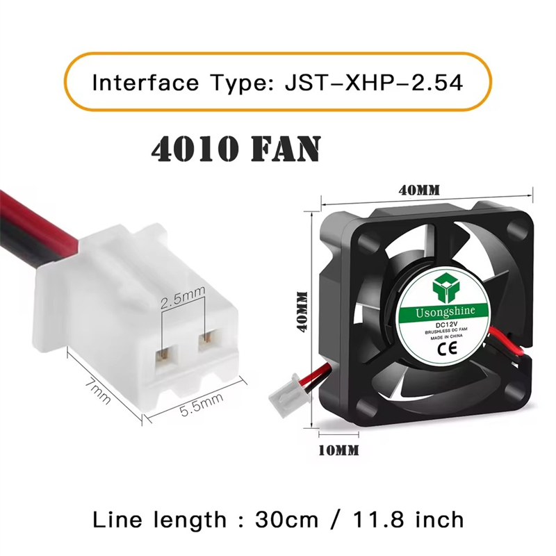 3D Printer Parts Turbine Fan 1 - Cooling Fan 40Mm 3D recension och pris