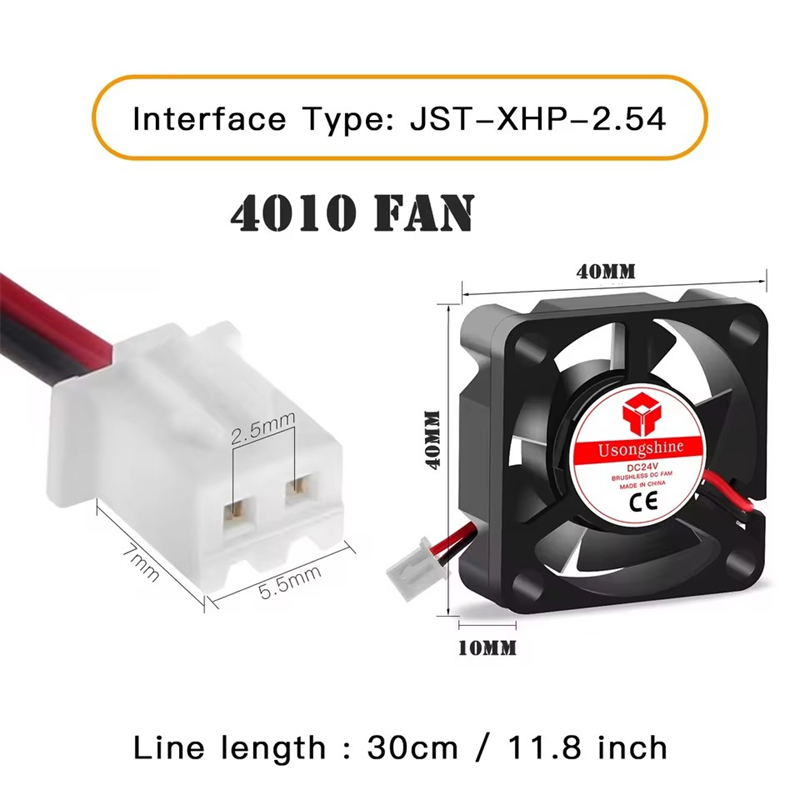 3D Printer Parts Turbine Fan 1 - Cooling Fan 40Mm 3D recension och pris