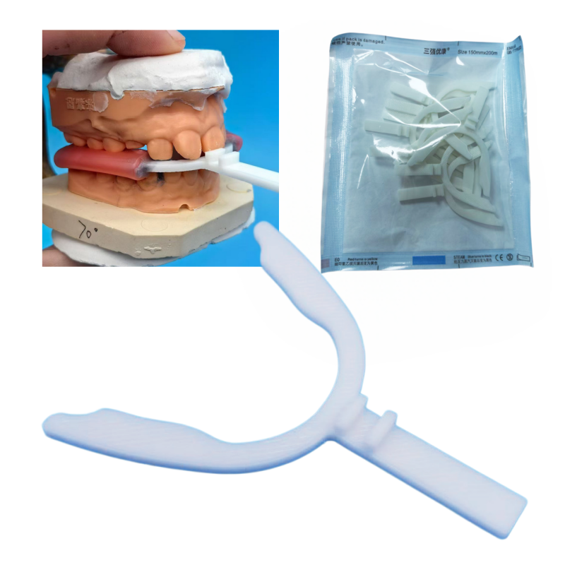10Pcs/Bag Dental Bite Fork Ort - 3D Printing Orthodontics recension och pris