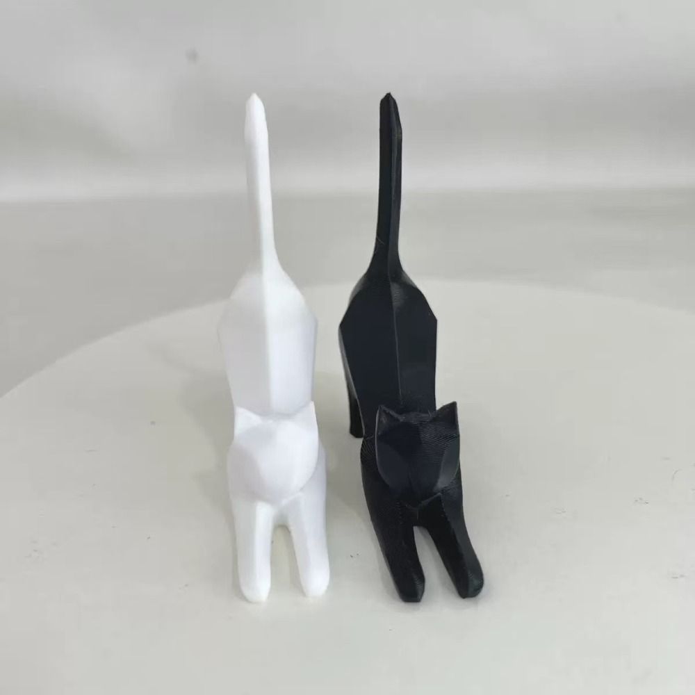 Mini Kitten Ring Storage Rack  - 3D Print Isopropyl Alcohol recension och pris