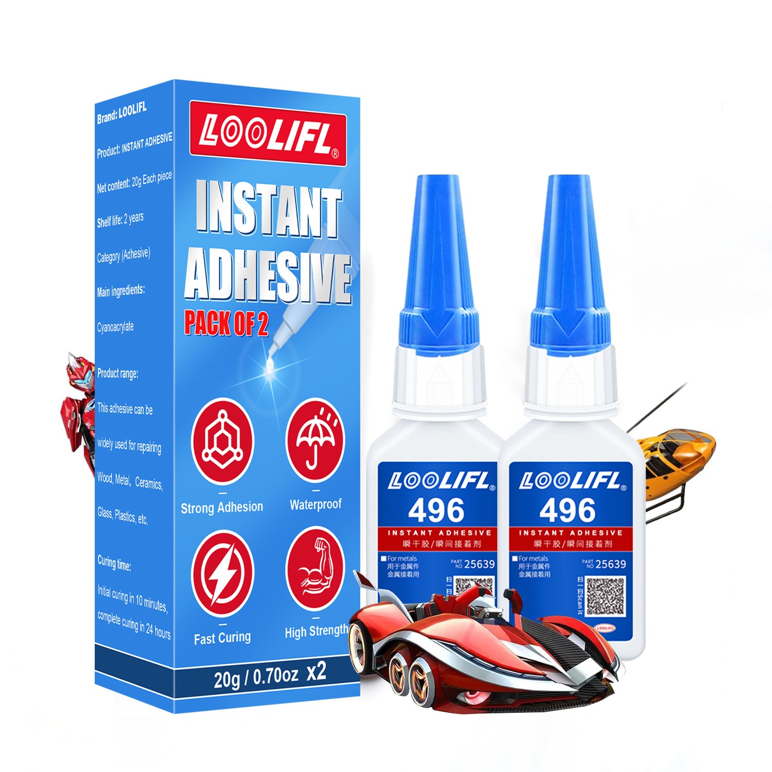 Strong plastic adhesive models - 3D Printing Glue Stick recension och pris