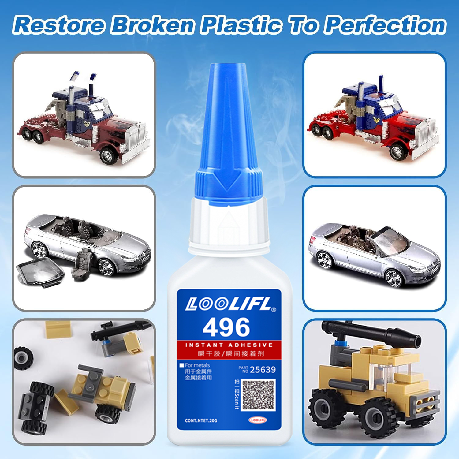Strong plastic adhesive models - 3D Printing Glue Stick recension och pris