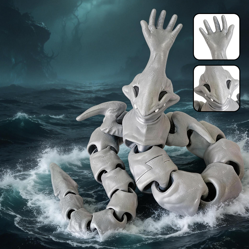 New 3D Printing Sea Eater Bloo - 3D Printing Xmas recension och pris