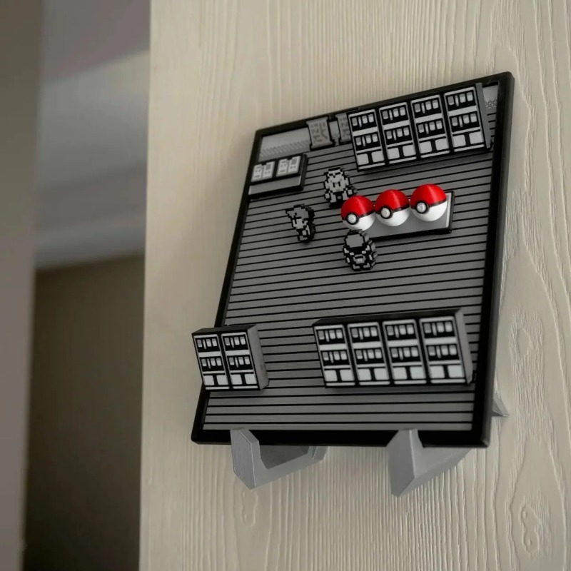 Pokemon Gold Silver Scene Figu - 3D Printing Simulator recension och pris
