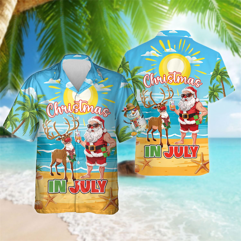 Christmas In July Graphic Shir - 3D Printing Xmas recension och pris